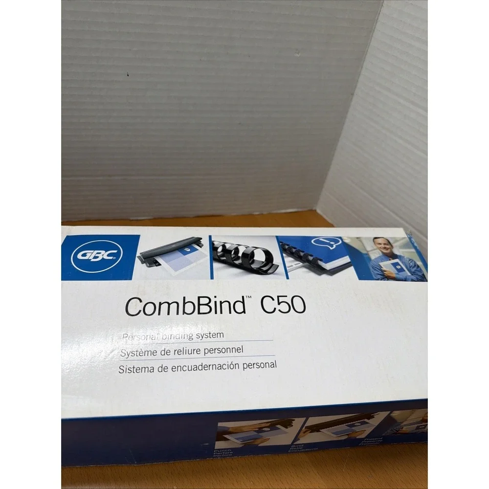 GBC CombBind C50 Binding System for Classroom, Home & Work, Office 90 Sheet Cap